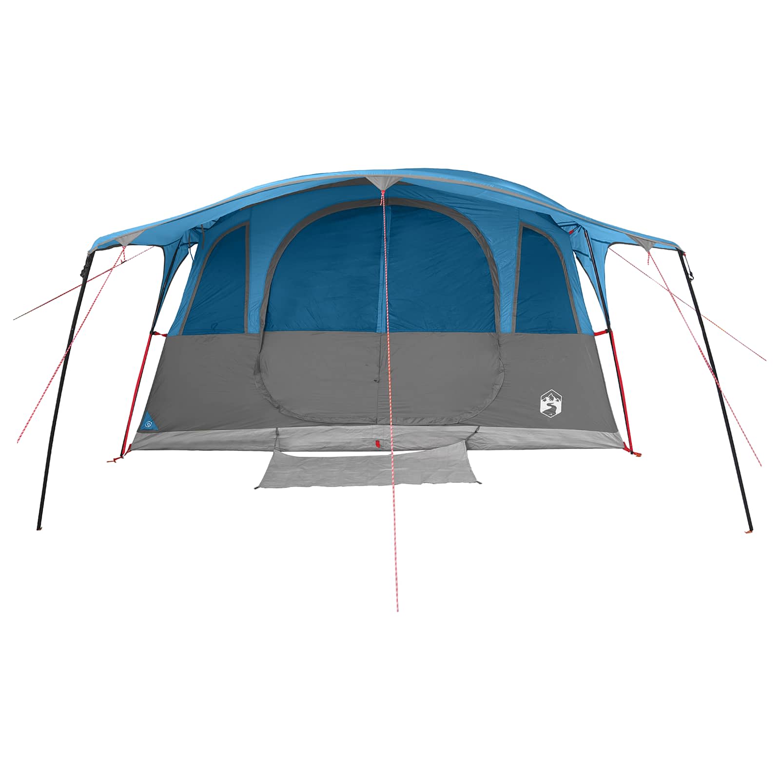 vidaXL Tunnel Tent Blue 427 x 305 x 205 cm Polyester and Steel