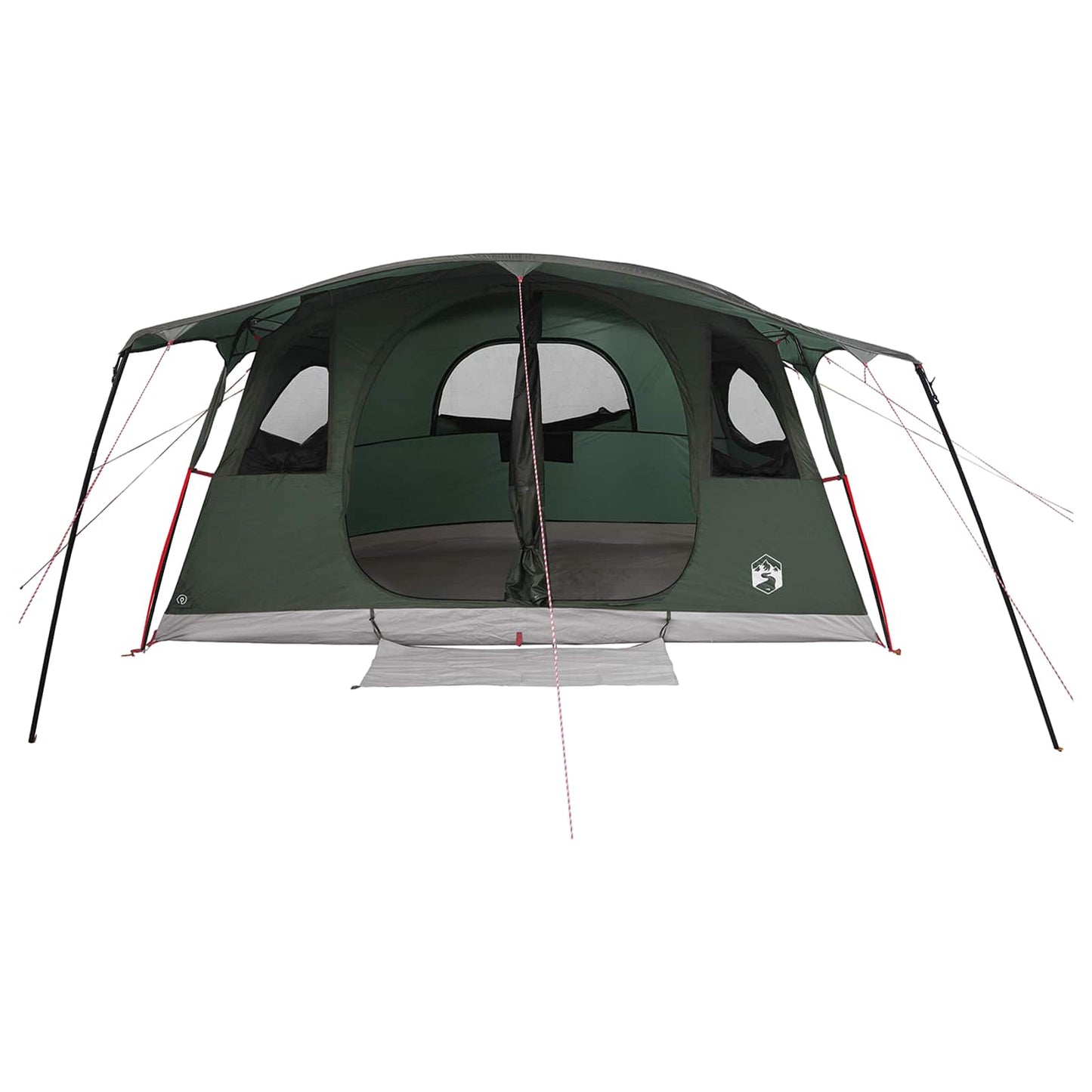 vidaXL Tunnel Tent Army Green 427 x 305 x 205 cm Polyester and Steel