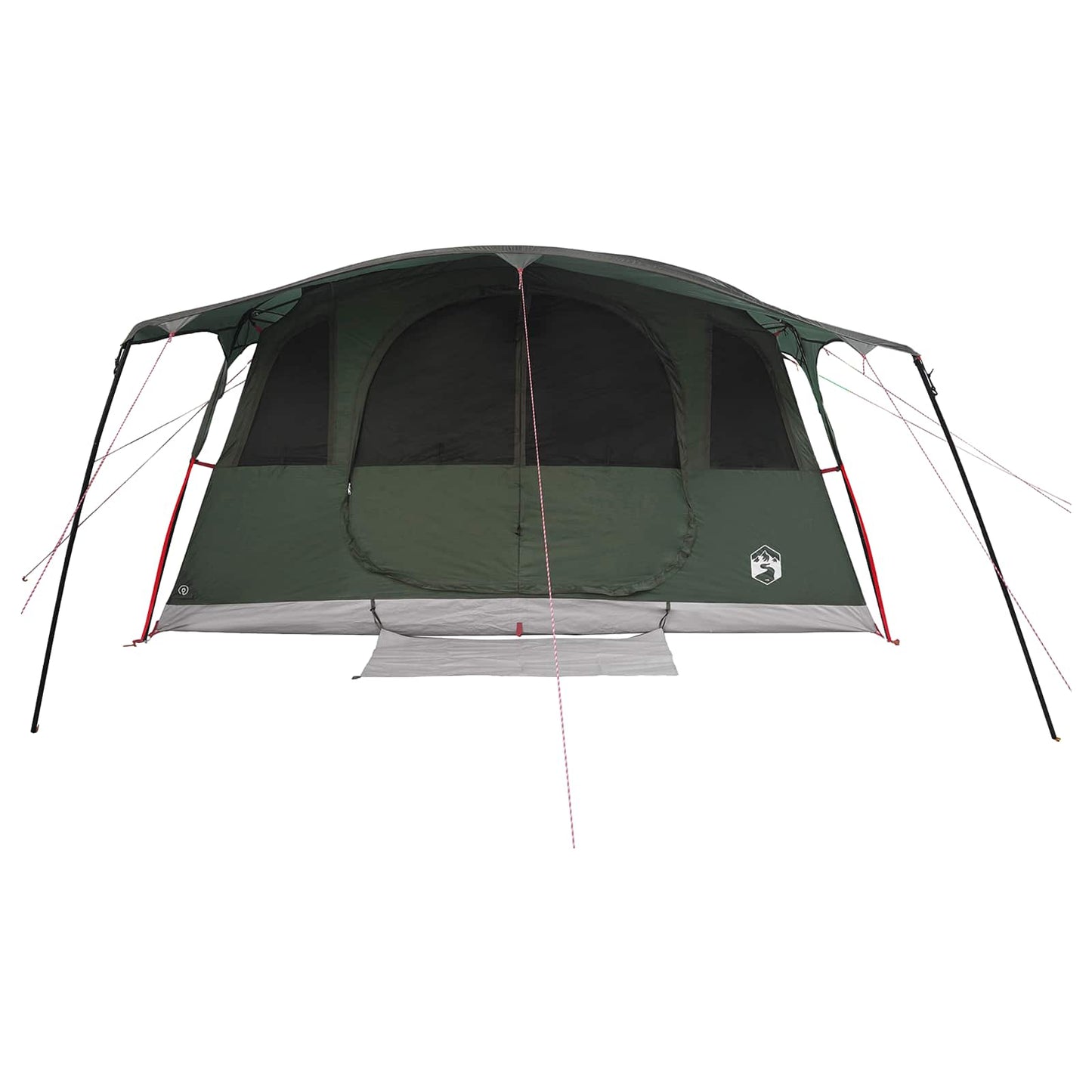 vidaXL Tunnel Tent Army Green 427 x 305 x 205 cm Polyester and Steel