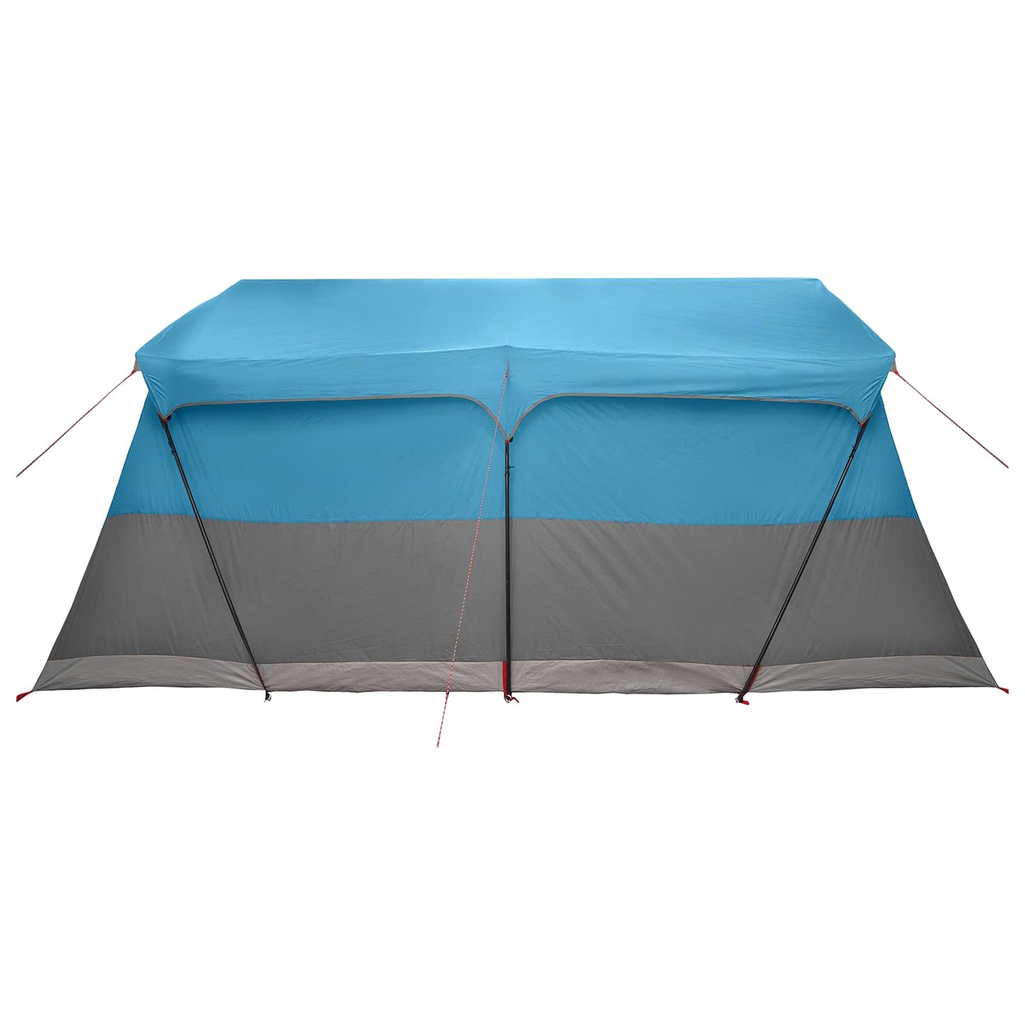 vidaXL Family Tent 487 x 340 x 216 cm Blue Polyester and Steel