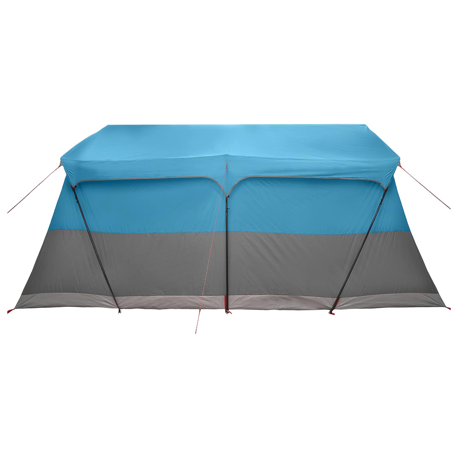 vidaXL Family Tent 487 x 340 x 216 cm Blue Polyester and Steel