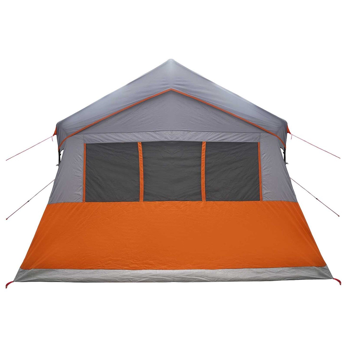 vidaXL Family Tent 487 x 340 x 216 cm Grey and Orange