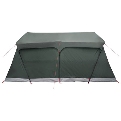 vidaXL Family Tent 487 x 340 x 216 cm Army Green Polyester and Steel