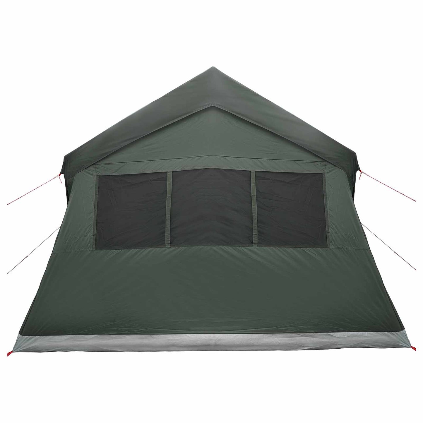 vidaXL Family Tent 487 x 340 x 216 cm Army Green Polyester and Steel
