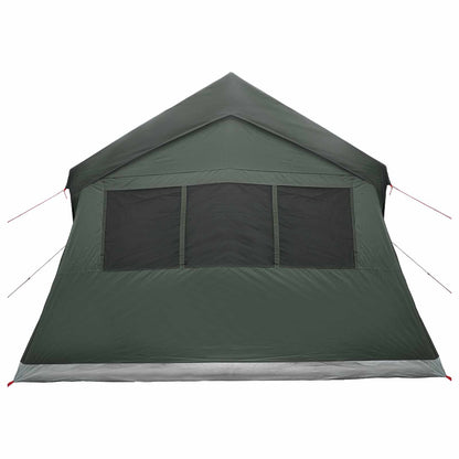 vidaXL Family Tent 487 x 340 x 216 cm Army Green Polyester and Steel
