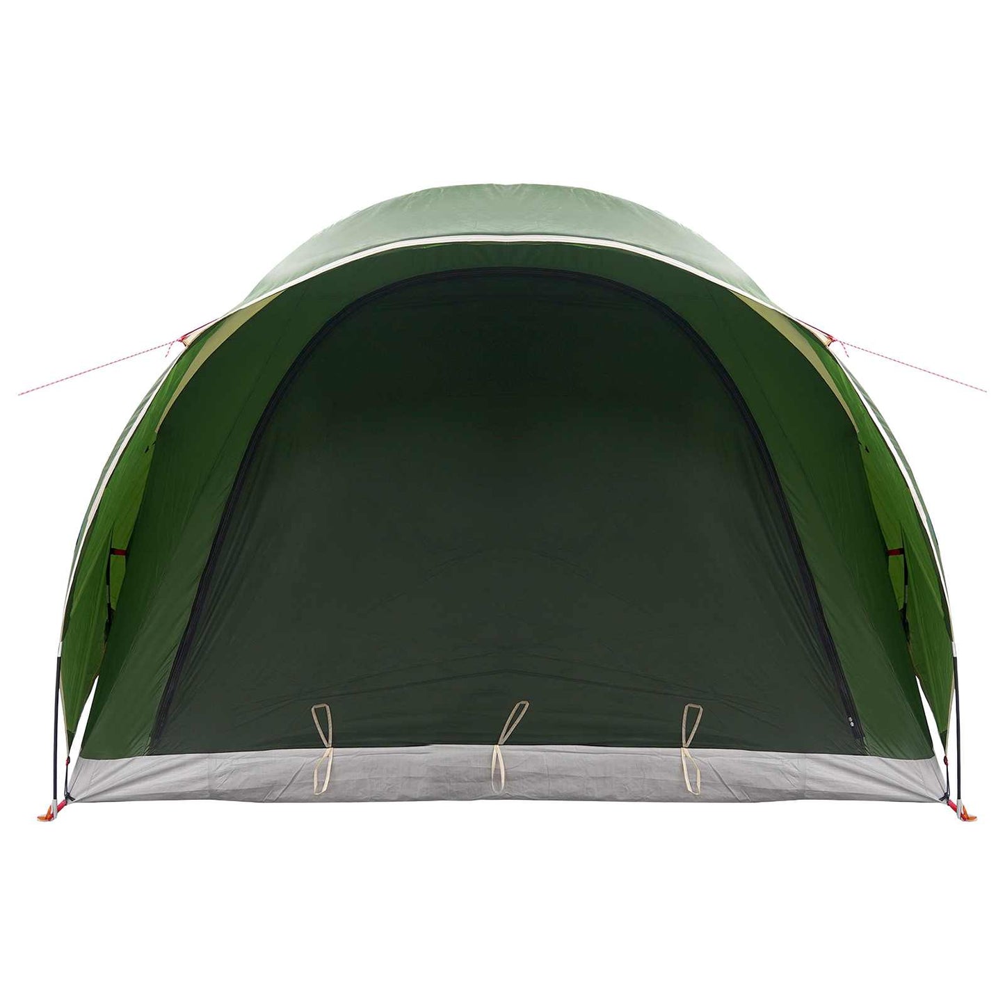 vidaXL Tunnel Tent 370 x 275 x 210 cm Green Polyester and Steel