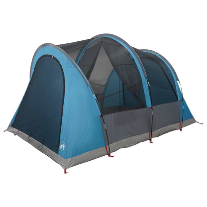 vidaXL Tunnel Tent 370 x 275 x 210 cm Blue Polyester and Steel