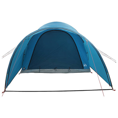vidaXL Tunnel Tent 370 x 275 x 210 cm Blue Polyester and Steel