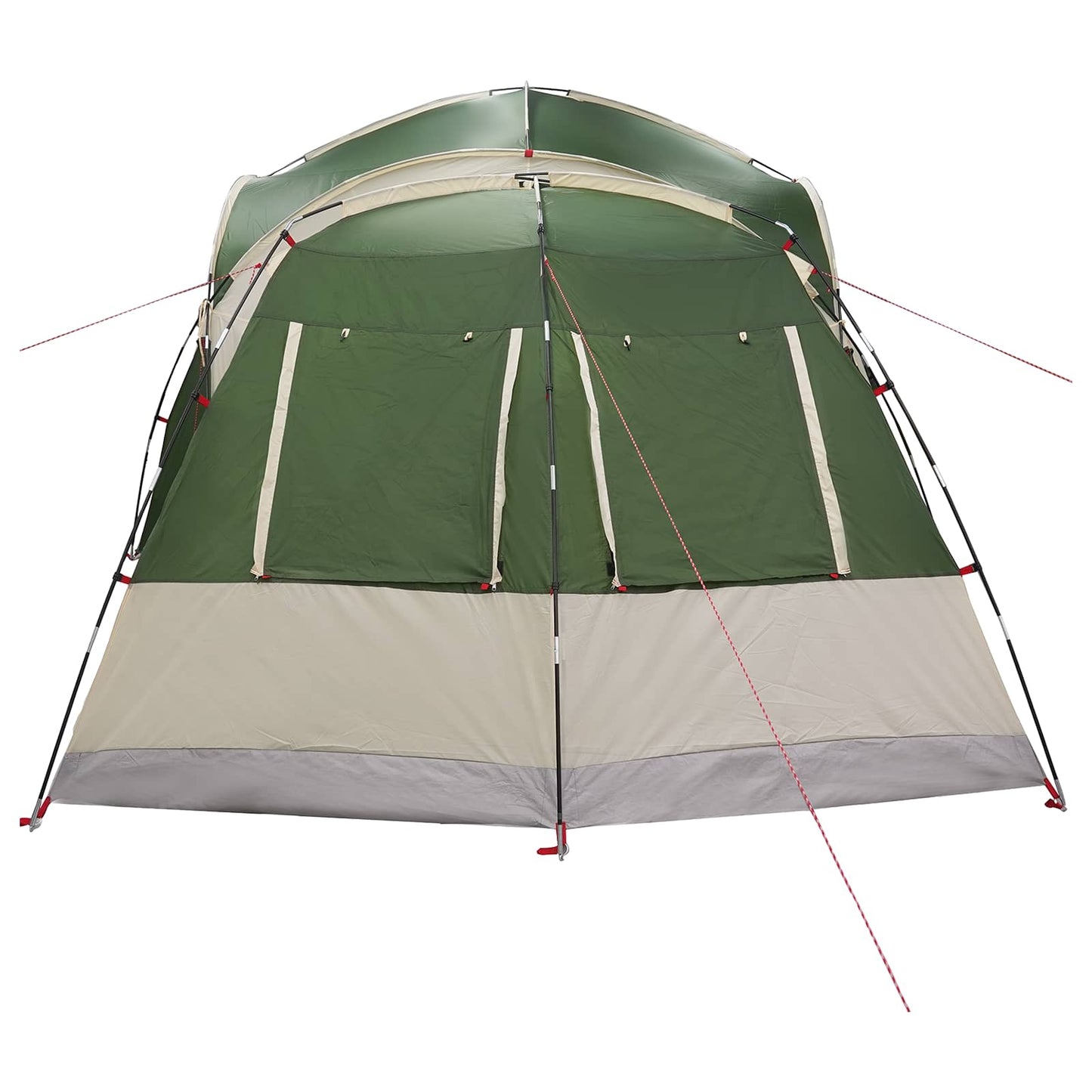 vidaXL Side Tent Green 410 x 410 x 250 cm Polyester and Steel
