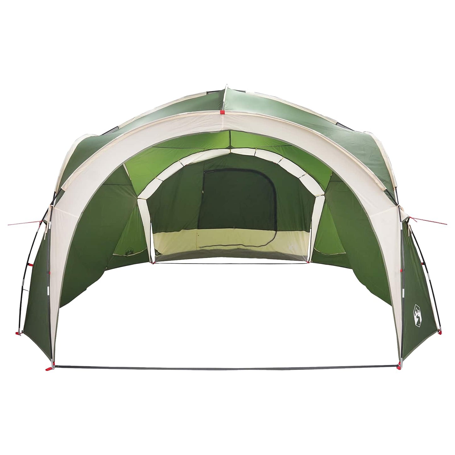 vidaXL Side Tent Green 410 x 410 x 250 cm Polyester and Steel