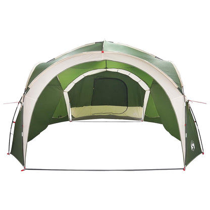vidaXL Side Tent Green 410 x 410 x 250 cm Polyester and Steel