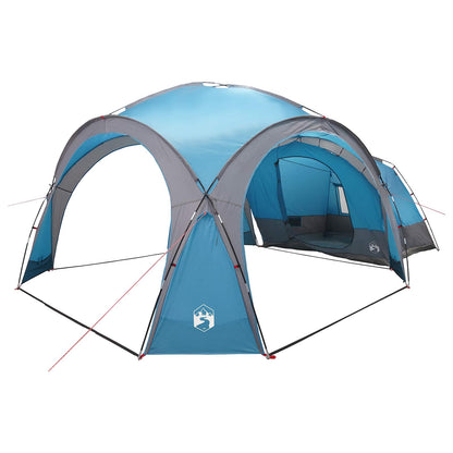 vidaXL Side Tent with Roof Blue 410 x 410 x 250 cm Polyester and Steel