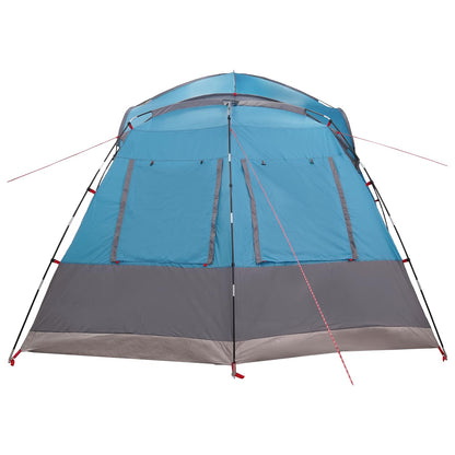 vidaXL Side Tent with Roof Blue 410 x 410 x 250 cm Polyester and Steel