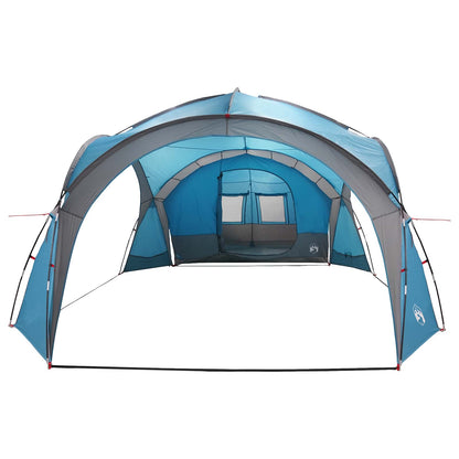 vidaXL Side Tent with Roof Blue 410 x 410 x 250 cm Polyester and Steel