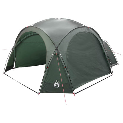vidaXL Side Tent Army Green 410 x 410 x 250 cm Polyester and Steel