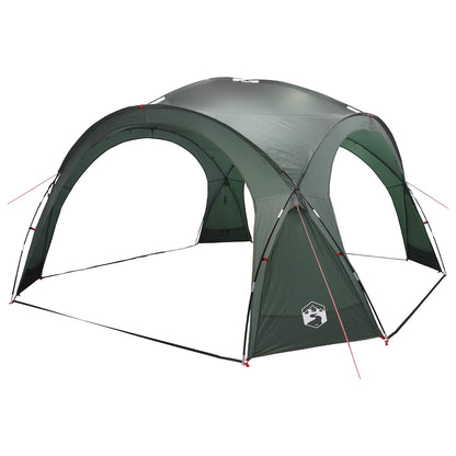 vidaXL Side Tent Army Green 410 x 410 x 250 cm Polyester and Steel