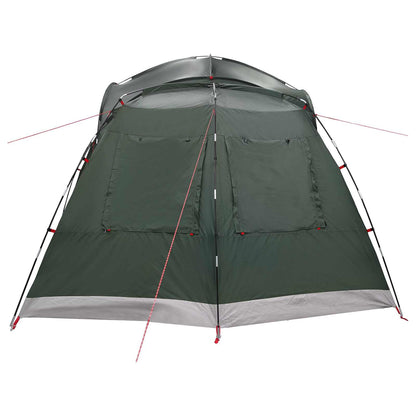 vidaXL Side Tent Army Green 410 x 410 x 250 cm Polyester and Steel