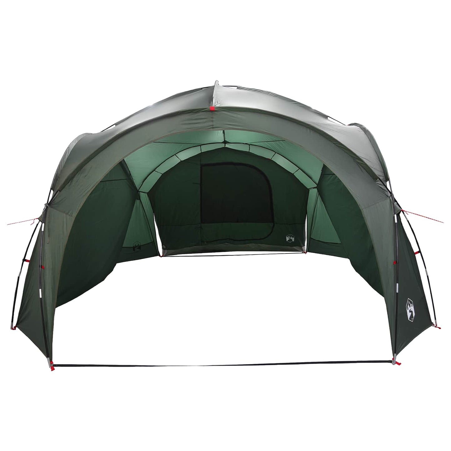 vidaXL Side Tent Army Green 410 x 410 x 250 cm Polyester and Steel