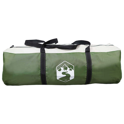 vidaXL Cabin Tent Green 480 x 273 x 205 cm Polyester and Steel