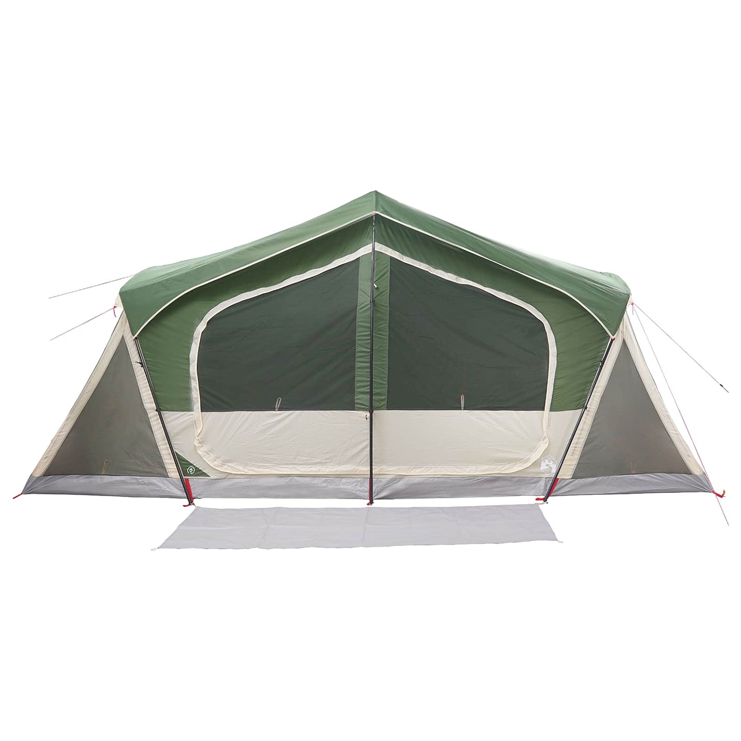 vidaXL Cabin Tent Green 480 x 273 x 205 cm Polyester and Steel