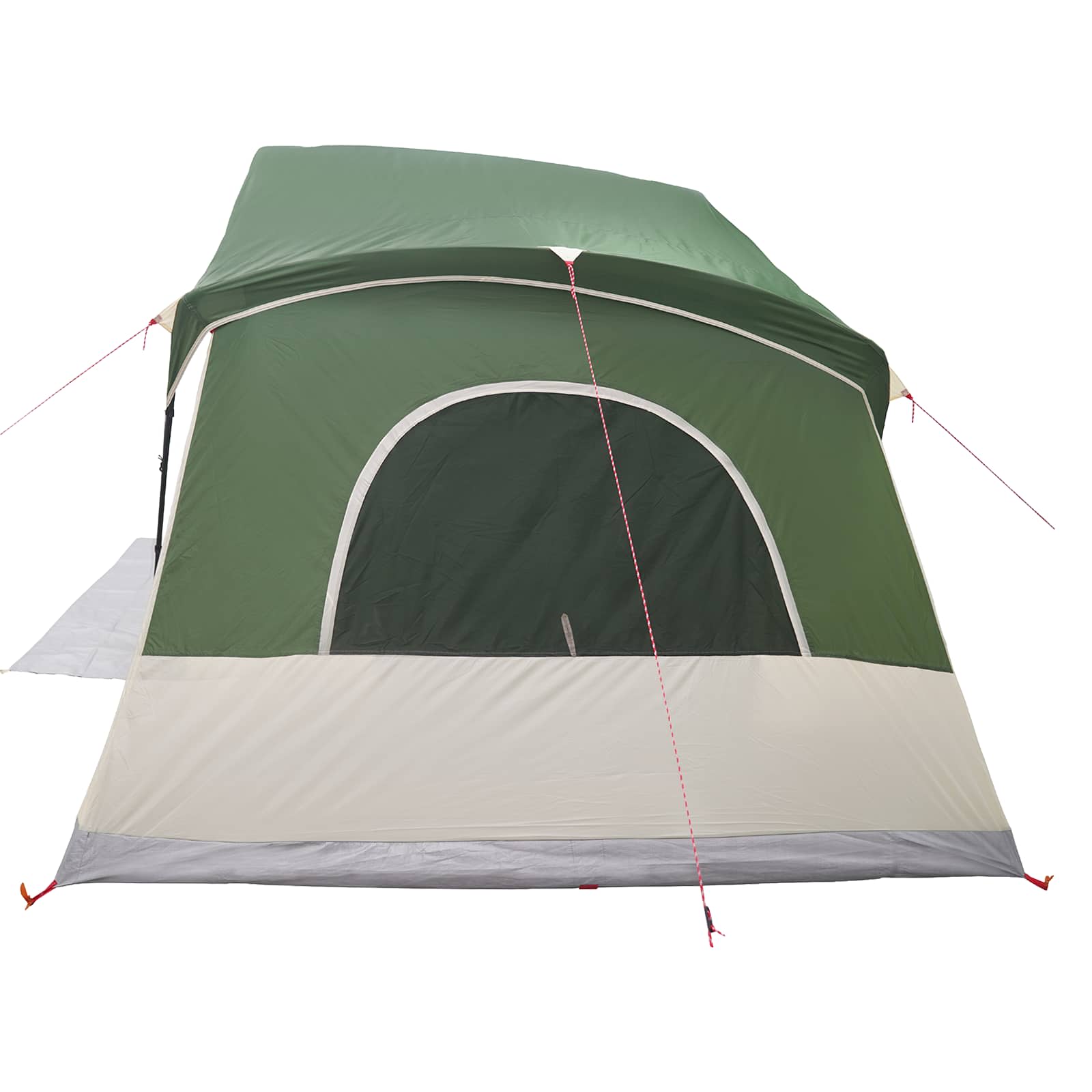 vidaXL Cabin Tent Green 480 x 273 x 205 cm Polyester and Steel