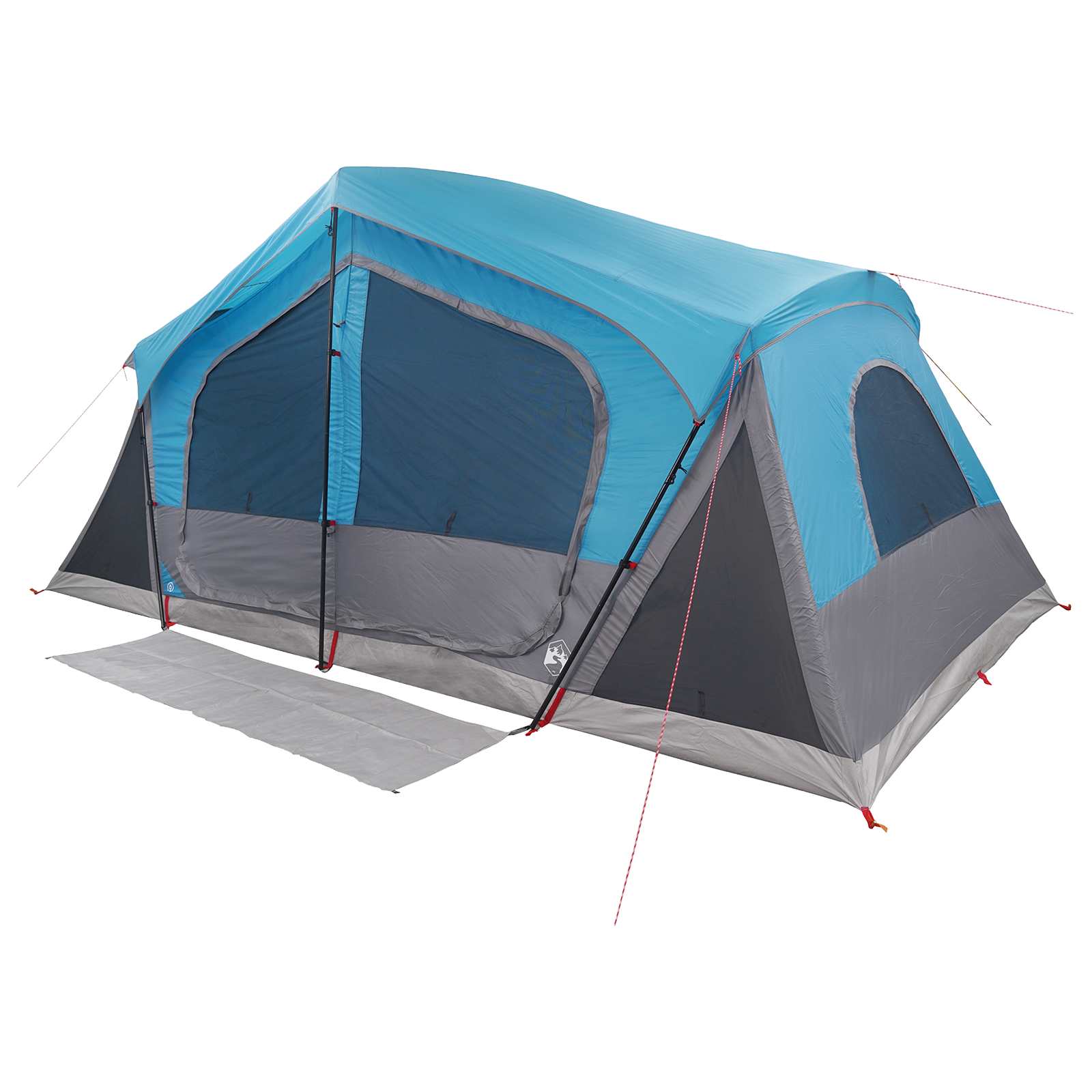 vidaXL Cabin Tent Blue 480 x 273 x 205 cm Polyester and Steel