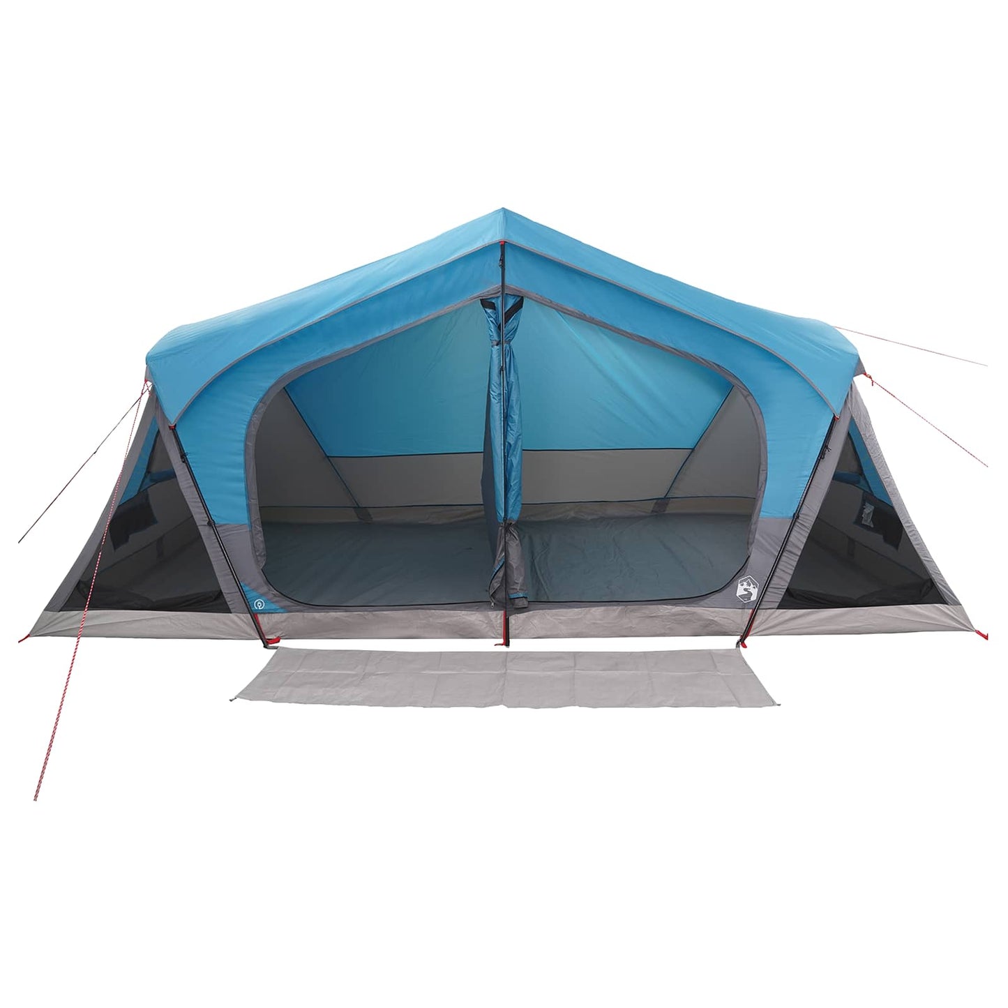 vidaXL Cabin Tent Blue 480 x 273 x 205 cm Polyester and Steel
