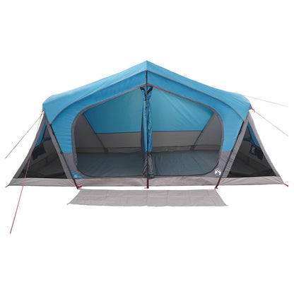 vidaXL Cabin Tent Blue 480 x 273 x 205 cm Polyester and Steel