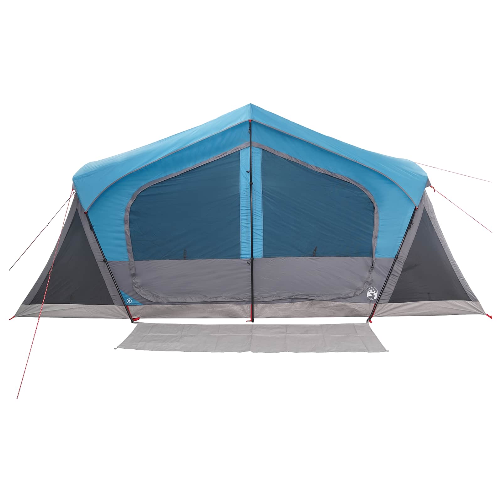 vidaXL Cabin Tent Blue 480 x 273 x 205 cm Polyester and Steel