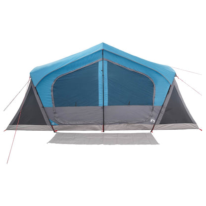 vidaXL Cabin Tent Blue 480 x 273 x 205 cm Polyester and Steel
