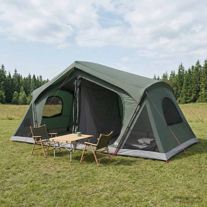 vidaXL Cabin Tent Army Green 480 x 273 x 205 cm Polyester and Steel