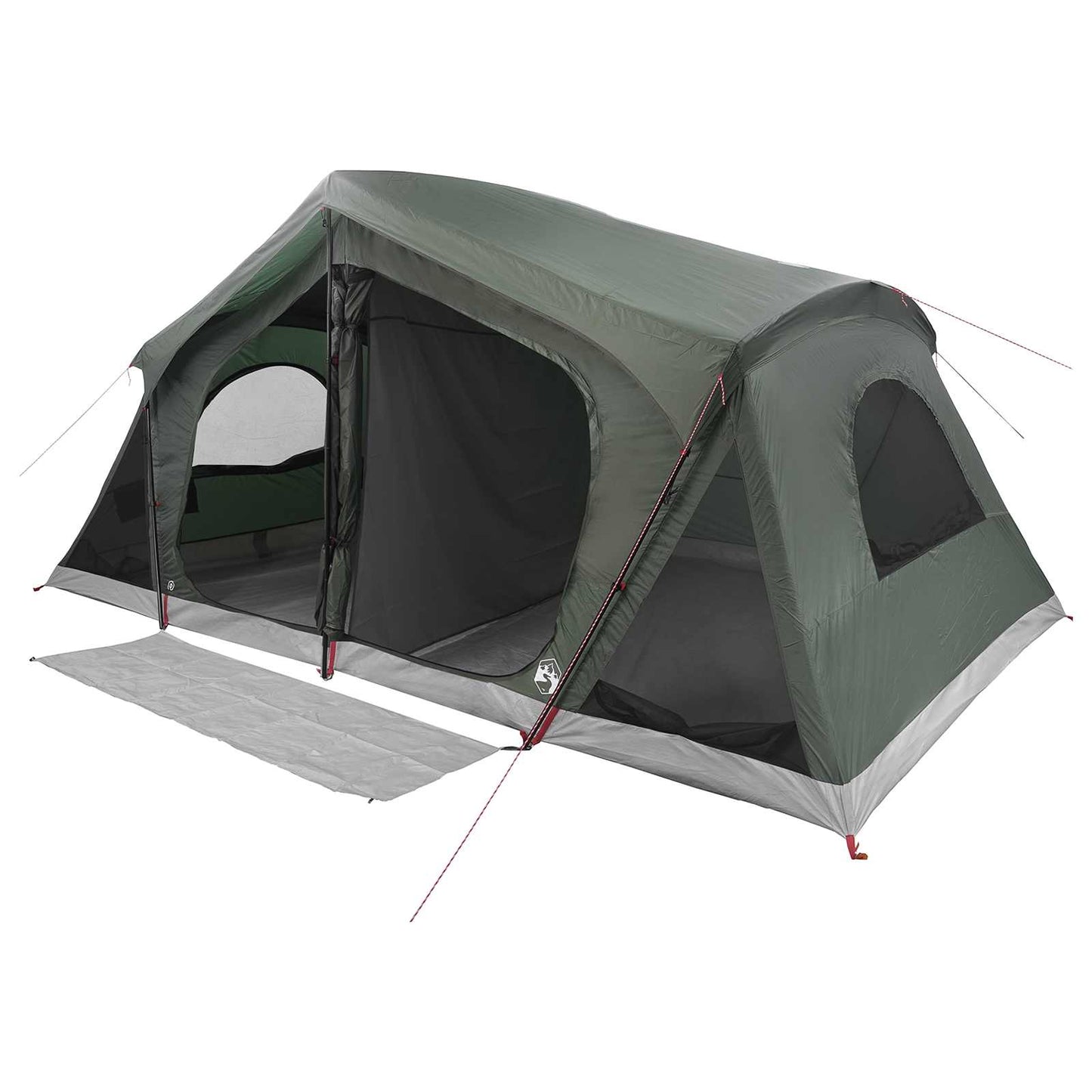 vidaXL Cabin Tent Army Green 480 x 273 x 205 cm Polyester and Steel