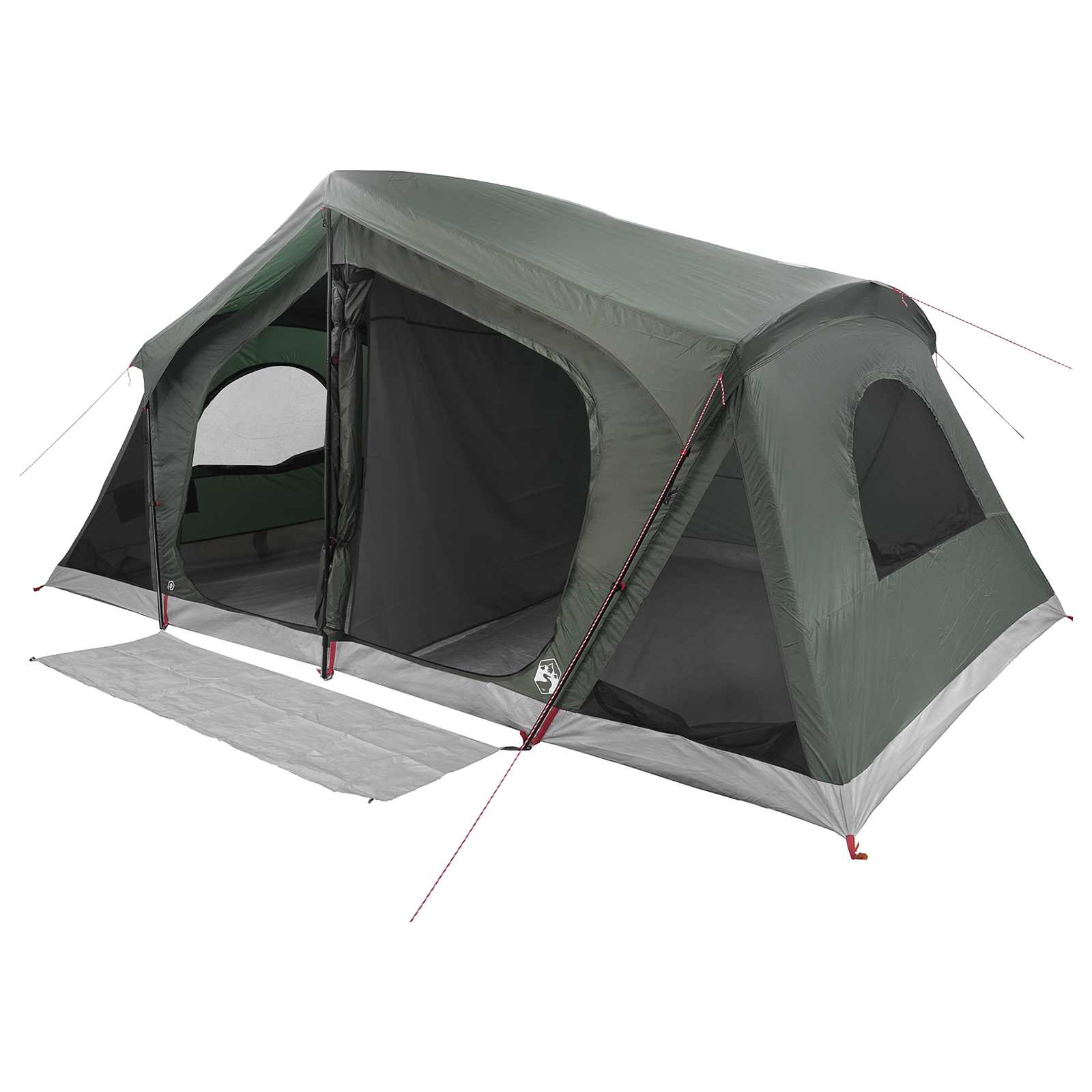 vidaXL Cabin Tent Army Green 480 x 273 x 205 cm Polyester and Steel