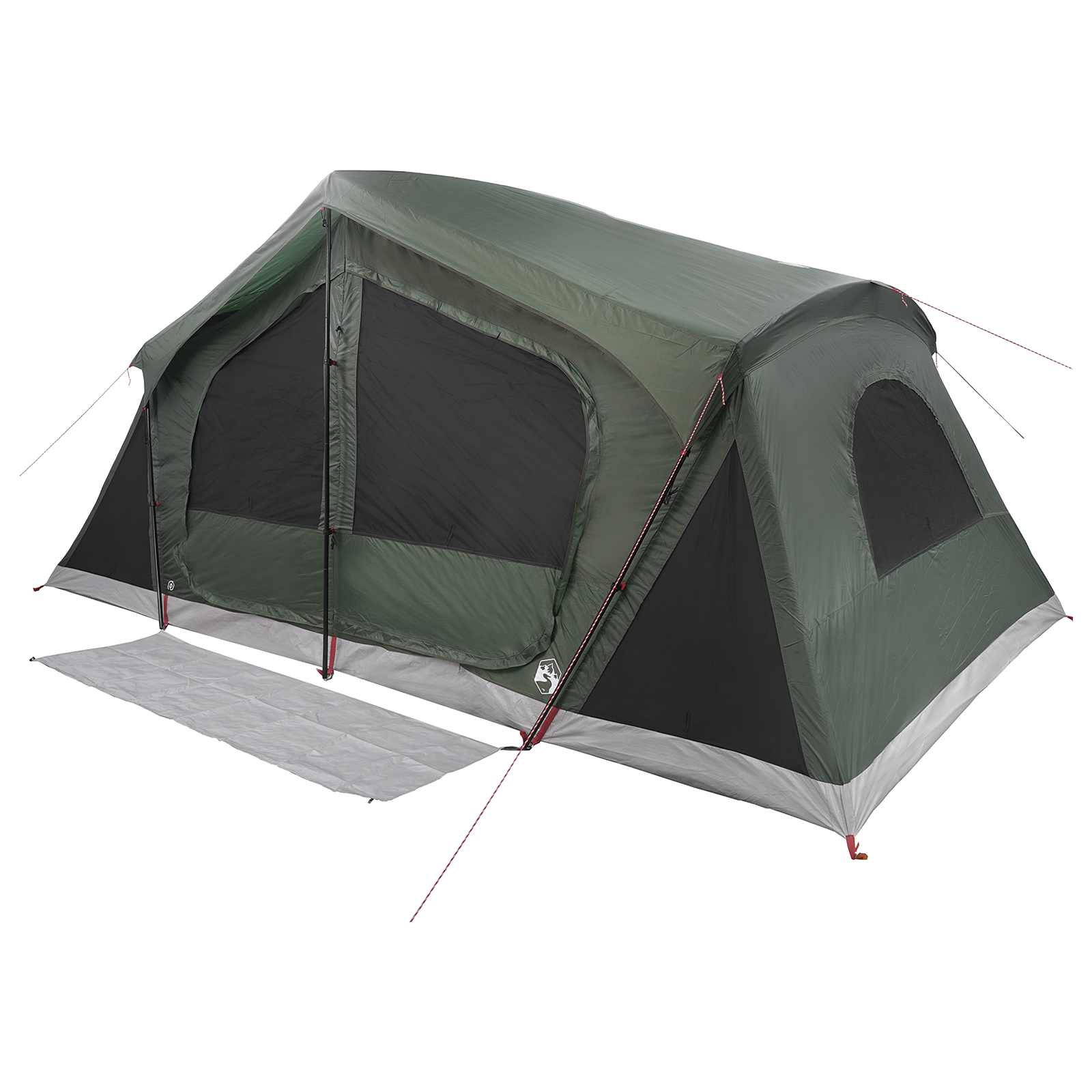 vidaXL Cabin Tent Army Green 480 x 273 x 205 cm Polyester and Steel