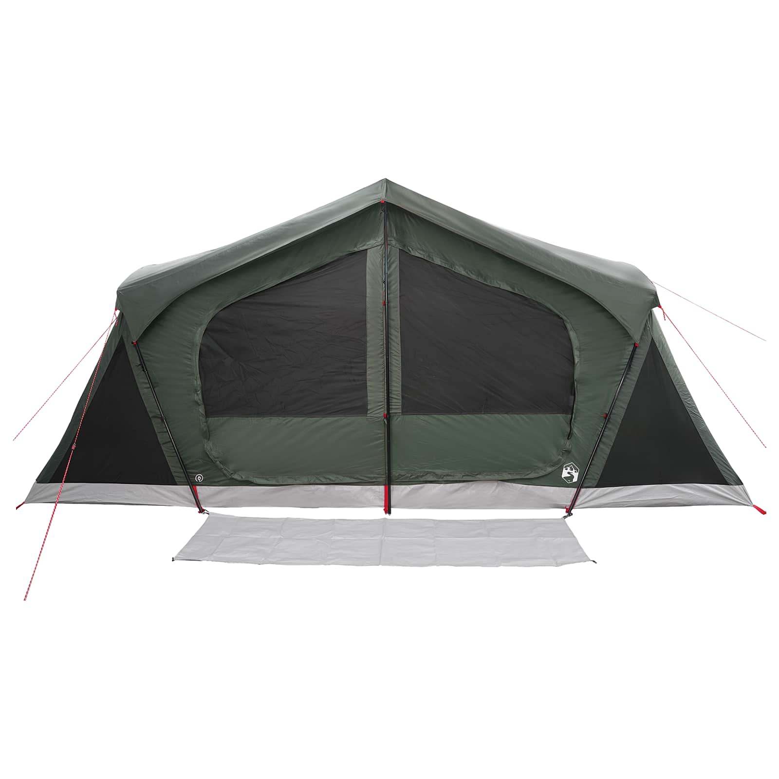 vidaXL Cabin Tent Army Green 480 x 273 x 205 cm Polyester and Steel