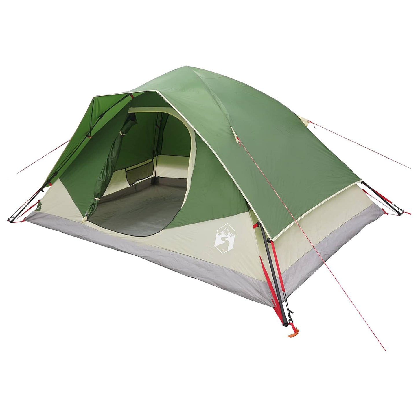 vidaXL Instant Tent Green 305 x 215 x 140 cm Polyester and Steel