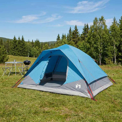 vidaXL Instant Tent Blue 305 x 215 x 140 cm Polyester and Steel