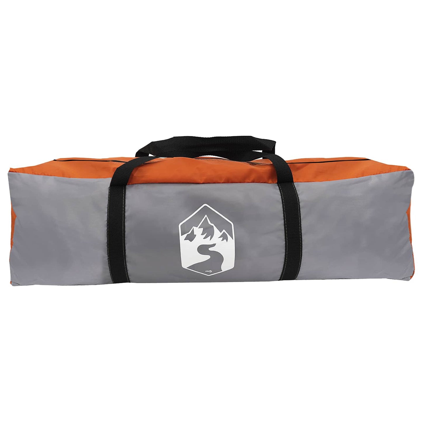 vidaXL Instant Tent with Roof Grey and Orange 305 x 215 x 140 cm