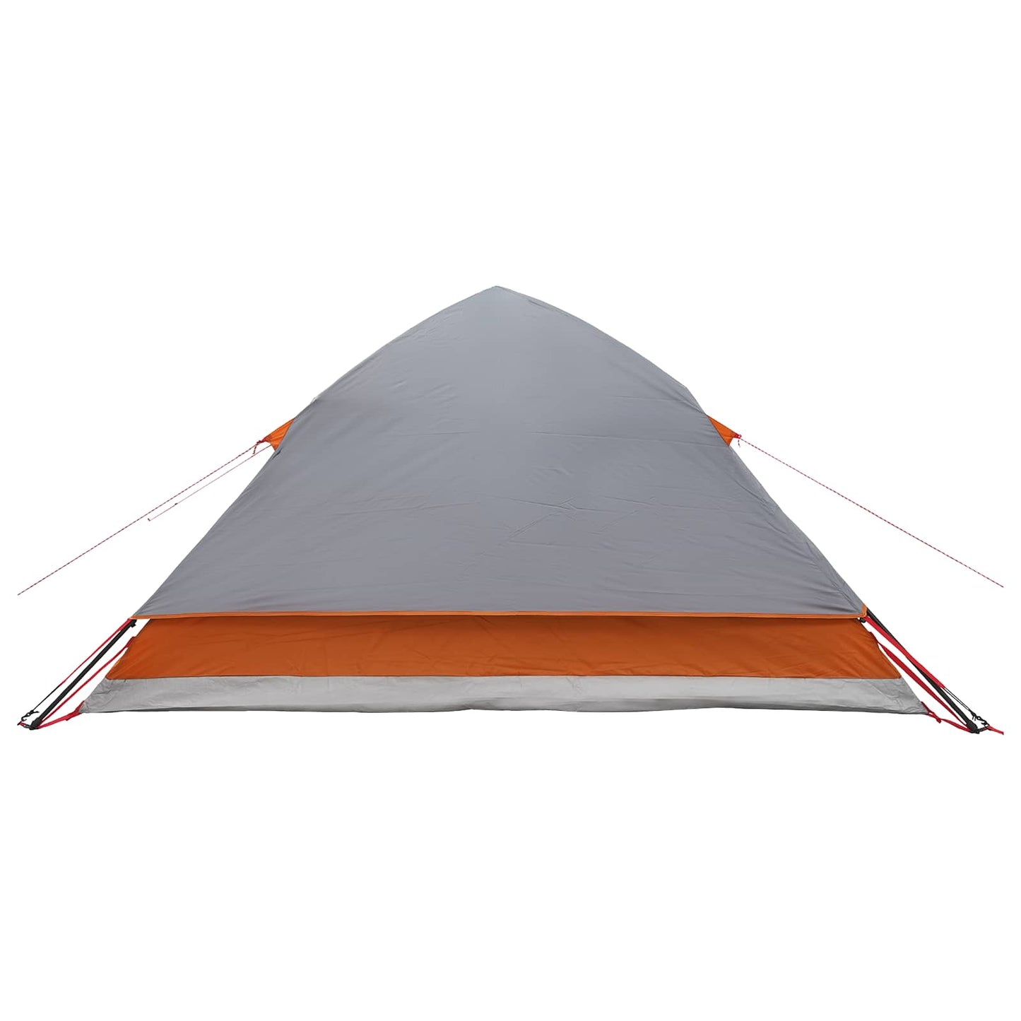 vidaXL Instant Tent with Roof Grey and Orange 305 x 215 x 140 cm