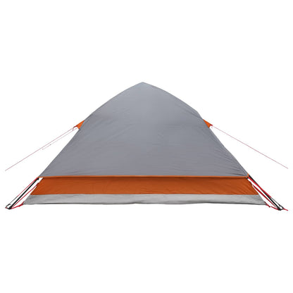 vidaXL Instant Tent with Roof Grey and Orange 305 x 215 x 140 cm