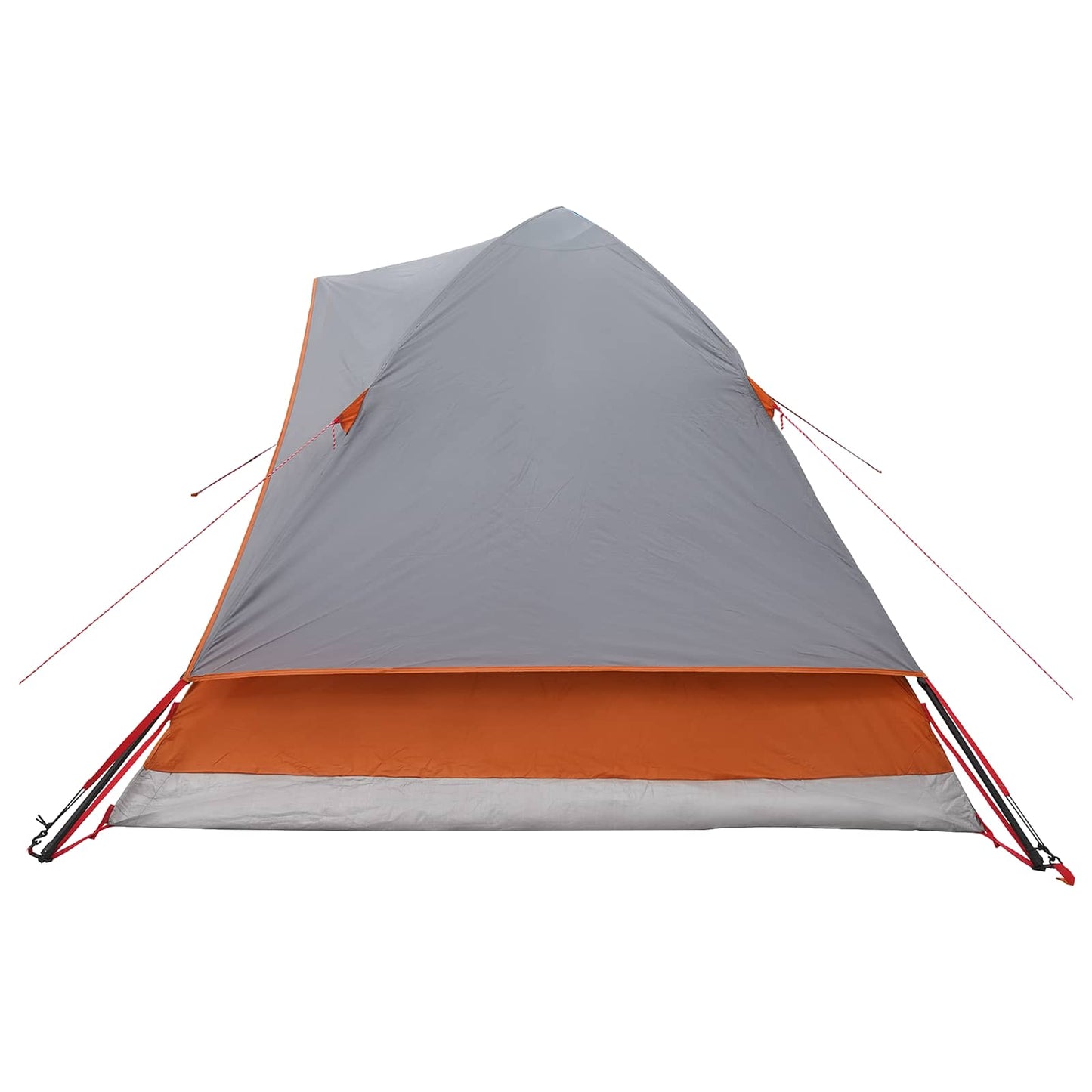 vidaXL Instant Tent with Roof Grey and Orange 305 x 215 x 140 cm