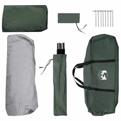 vidaXL Instant Tent Army Green 305 x 215 x 140 cm Polyester and Steel