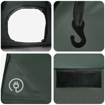 vidaXL Instant Tent Army Green 305 x 215 x 140 cm Polyester and Steel