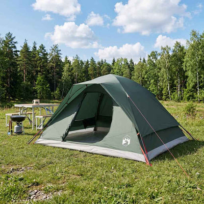 vidaXL Instant Tent Army Green 305 x 215 x 140 cm Polyester and Steel