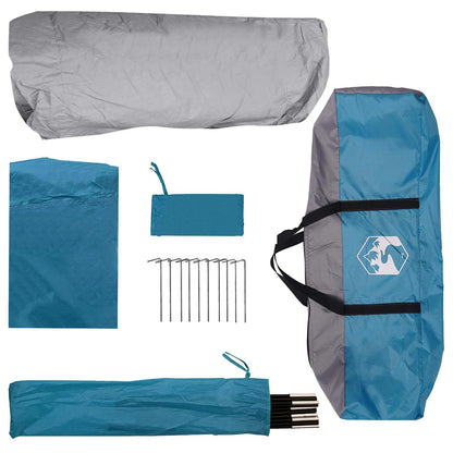 vidaXL Instant Tent Blue 305 x 275 x 190 cm Polyester and Steel