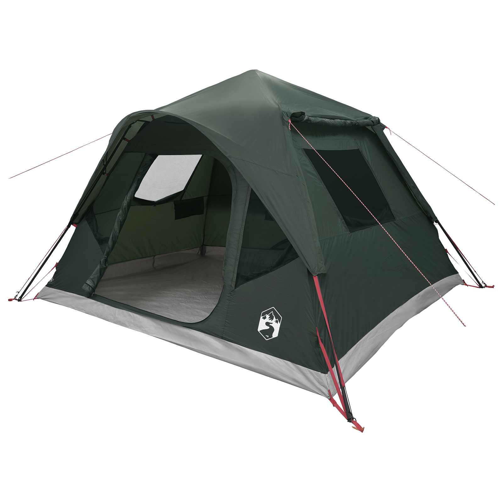 vidaXL Instant Tent Army Green 305 x 275 x 190 cm Polyester and Steel