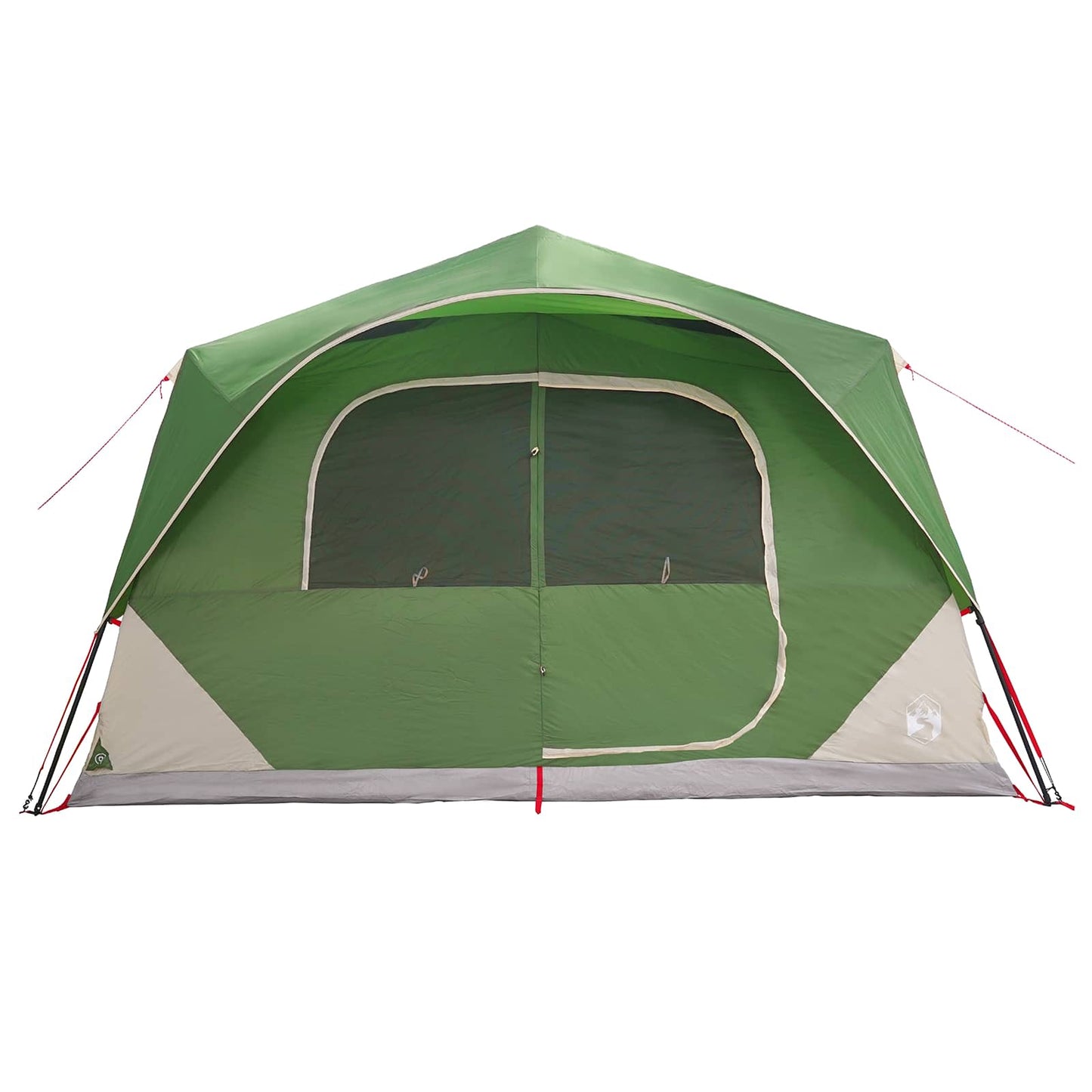 vidaXL Instant Tent Green 365 x 380 x 200 cm Polyester and Steel