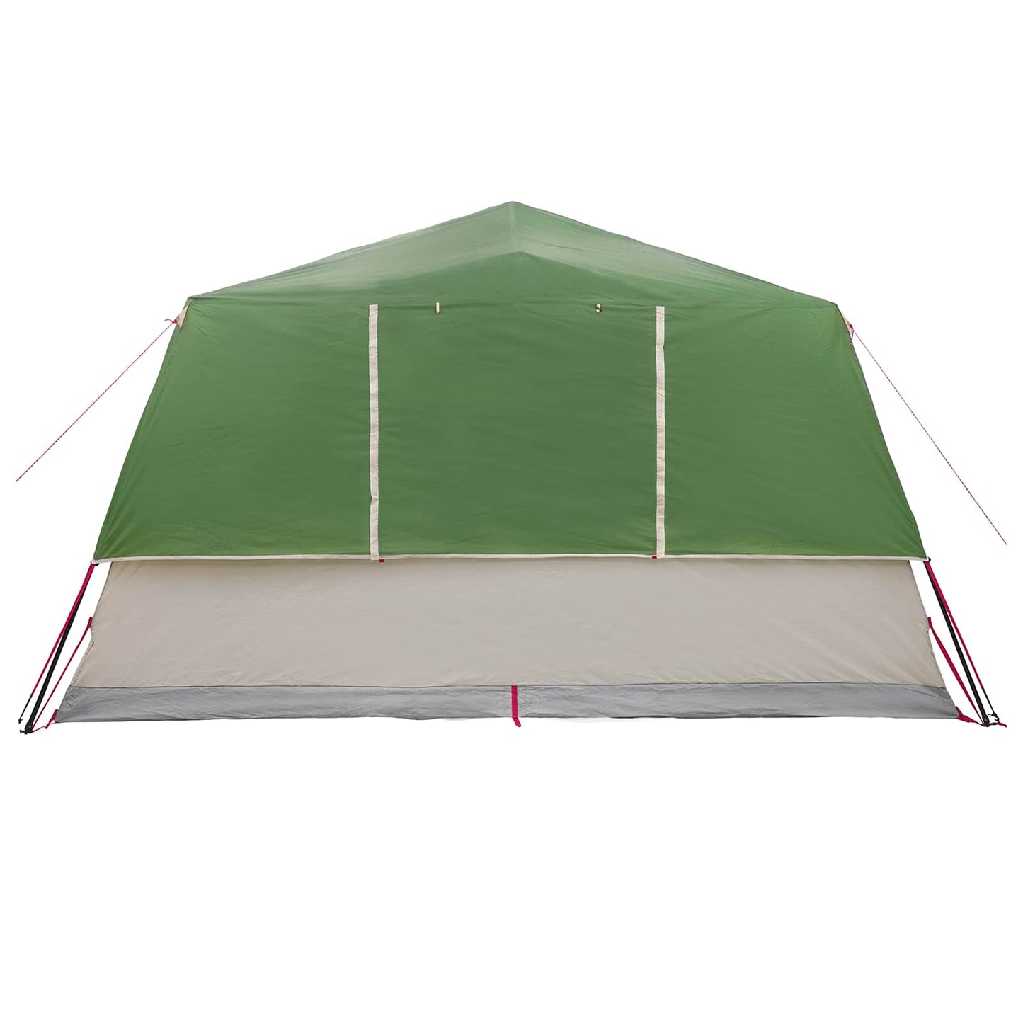 vidaXL Instant Tent Green 365 x 380 x 200 cm Polyester and Steel