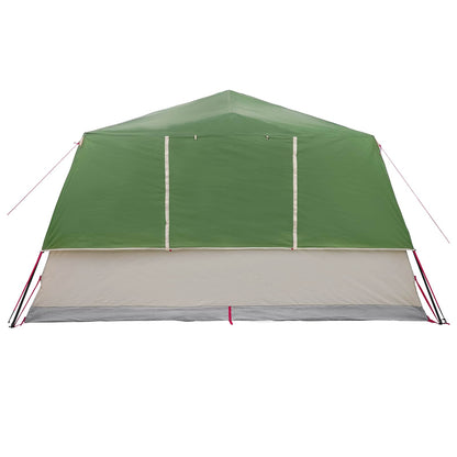 vidaXL Instant Tent Green 365 x 380 x 200 cm Polyester and Steel