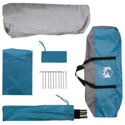 vidaXL Instant Tent Blue 365 x 380 x 200 cm Polyester and Steel
